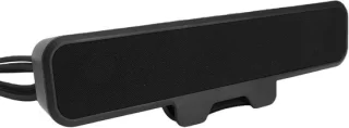 Monitorluidspreker soundbar voor pc - zwart