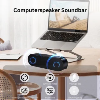 NBAP® PC Soundbar - Zwart