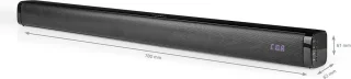 Nedis Soundbar 2.0 40W Zwart