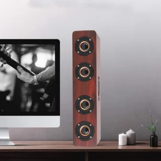 Onbekend merk Houten Soundbar