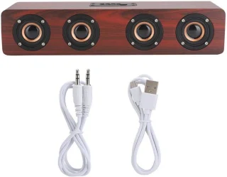 Onbekend merk Houten Soundbar