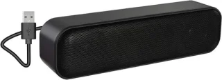 PC-luidspreker mini soundbar zwart