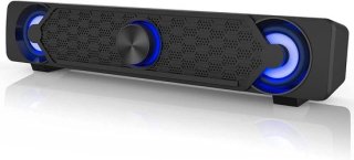 Compacte audio-upgrade met sfeer: PC Mini Soundbar met LED