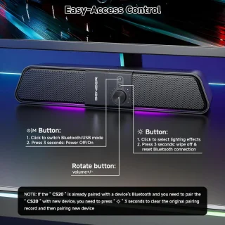 PC Soundbar voor Monitor en Desktop