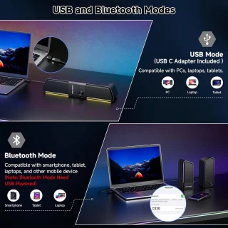 PC Soundbar voor Monitor en Desktop