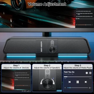 PC Soundbar voor Monitor en Desktop