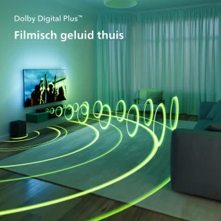 Philips TAB5309 Soundbar 2.1 Grijs