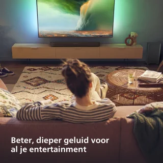 Philips TAB5309 Soundbar 2.1 Grijs