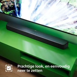 Philips TAB5309 Soundbar 2.1 Grijs