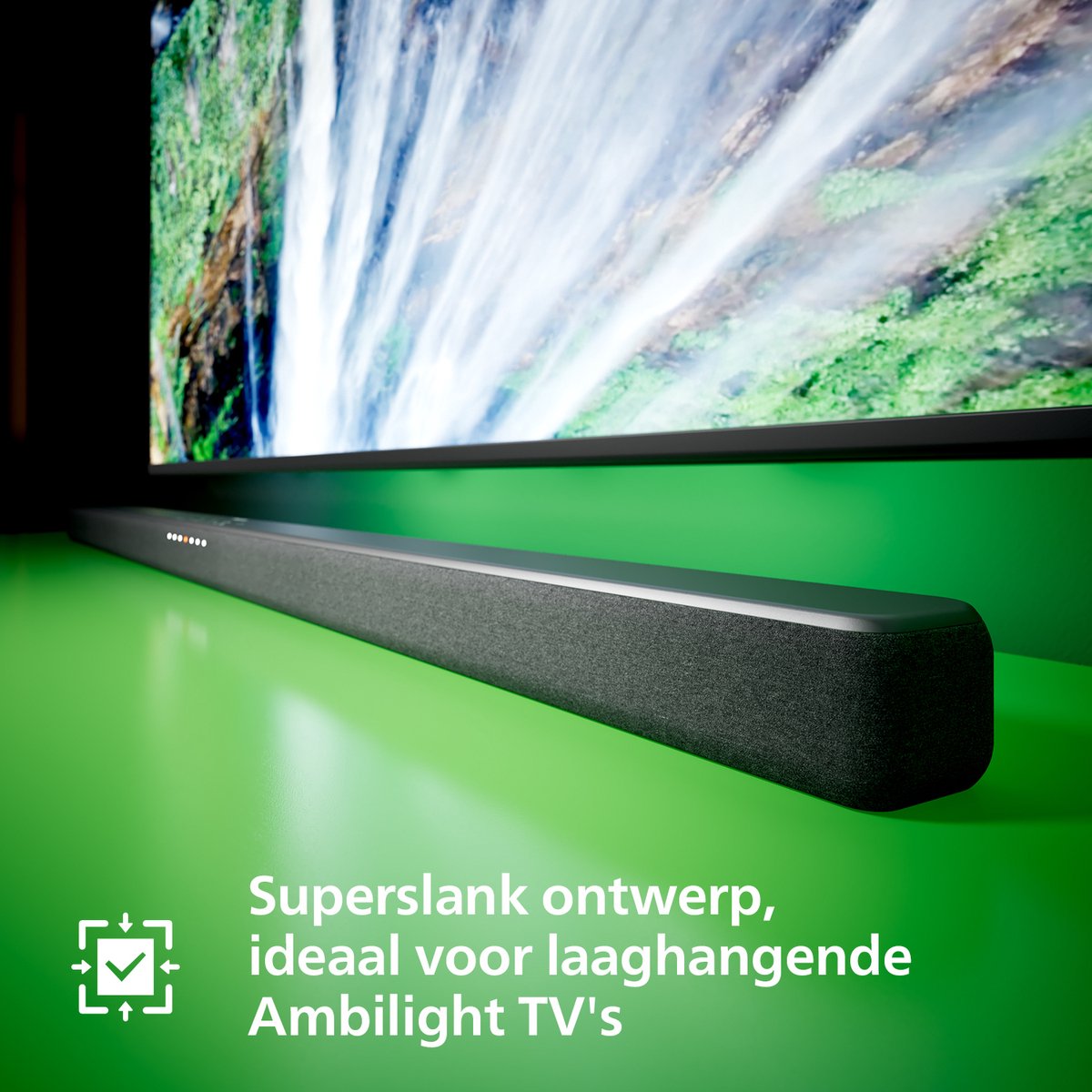 Philips TAB6309 2.1 Soundbar Donkergrijs