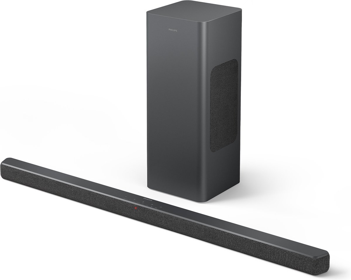 Philips TAB6309 2.1 Soundbar Donkergrijs
