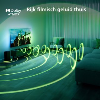Philips TAB6309 2.1 Soundbar Donkergrijs