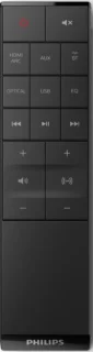 Philips TAB6405 Soundbar met draadloze subwoofer grijs