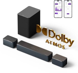 De Poseidon M4T 5.1 Soundbar in één oogopslag