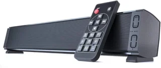 Quvo® Soundbar 58 x 9 x 9 cm - Zwart