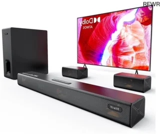RFWR 5.1ch surround soundbar met draadloze subwoofer