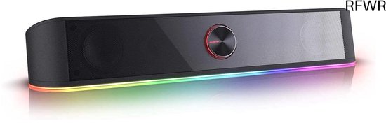 Krachtige compacte soundbar met sfeervol RGB-licht
