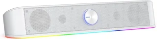 RGB desktop soundbar 40 cm wit