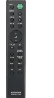 RMT-AH102U vervangende afstandsbediening voor subwoofer soundbar audio home theatersysteem