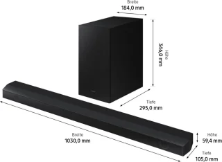 Samsung HW-B660/ZG Soundbar