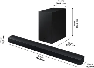 Samsung HW-C450 Soundbar met subwoofer