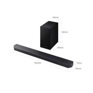 Samsung HW-Q600F Soundbar met subwoofer