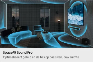 Samsung HW-Q800F Soundbar met subwoofer Zwart