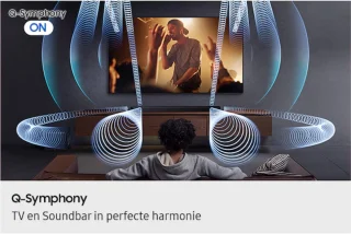 Samsung HW-Q800F Soundbar met subwoofer Zwart