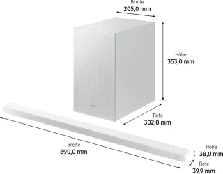 Samsung HW-S711GD Soundbar 3.1 Kanaals