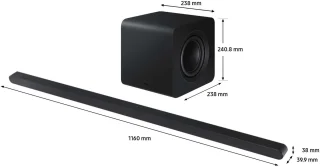 Samsung HW-S800D soundbar 3.1.2 kanaals zwart