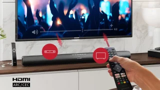 Sharp HT-SB100 soundbar zwart
