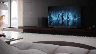 Sharp HT-SBW55121 Q-series 5.1.2 Dolby Atmos soundbar zwart