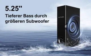 Shoppee Soundbar 190W 2.1 Home Theater Bluetooth