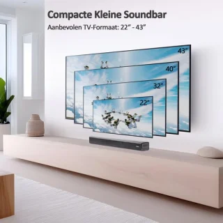 SnelShoppen Bluetooth soundbar 2.1ch