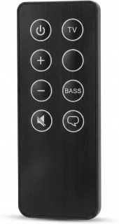 SnelShoppen - Nieuwe Afstandsbediening voor 5 10 15 Serie II TV Geluidsysteem, Geschikt voor Soundbar en TV Luidsprekers, Eenvoudig in Gebruik, Duurza