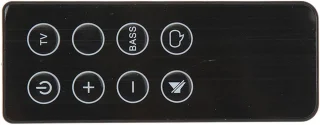 SnelShoppen - Nieuwe Afstandsbediening voor 5 10 15 Serie II TV Geluidsysteem, Geschikt voor Soundbar en TV Luidsprekers, Eenvoudig in Gebruik, Duurza