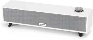 SnelShoppen - PC-luidsprekers, USB Powered, 10W Bedraad, Elegante Houten Soundbar met Stereo Geluid voor Desktop, Laptop en Smartphone