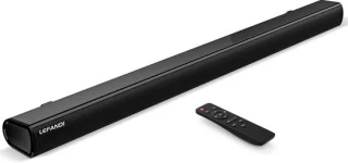 SnelShoppen soundbar met draadloze bluetooth 5.0, zwart