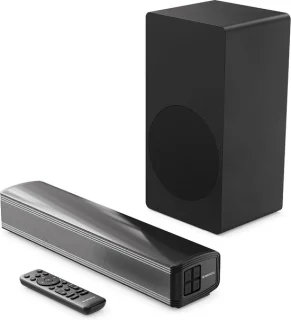 SnelShoppen - soundbar tv 2.1 met bekabelde subwoofer