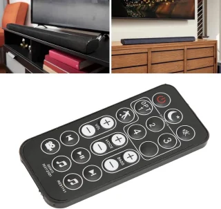 SnelShoppen - Universele Soundbar Afstandsbediening voor Polk Bar Speaker System, Compatibel met RE6915, RE8114, RE8112, SB1+, Multi-Angle Inductie, G