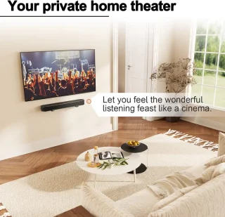 SnelShoppen universele soundbar-wandmontagebeugels