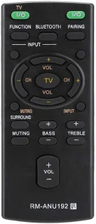 SnelShoppen vervangende afstandsbediening voor soundbar geschikt voor SA CT60BT HT CT60BT SS WCT60