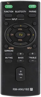 SnelShoppen vervangende afstandsbediening voor soundbar - geschikt voor SA CT60BT HT CT60BT SS WCT60