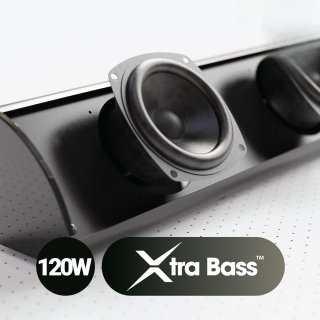 Wat vinden we goed aan de SNJY® Soundbar met Subwoofer - TV Speaker