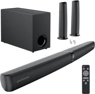SNJY® soundbar zwart
