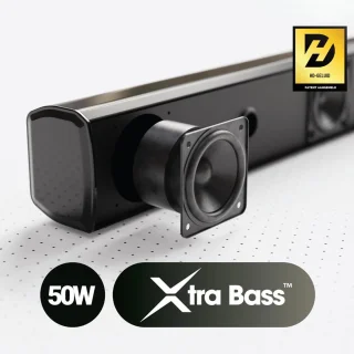 SNJY® Soundbar Zwart