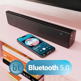 SNJY® Soundbar Zwart