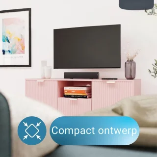 SNJY® Soundbar Zwart