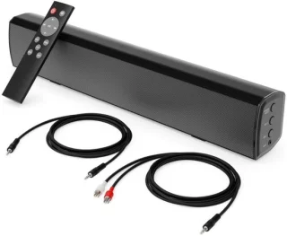 SNJY® Soundbar Zwart