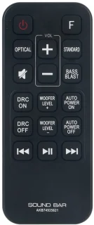 Solidchoice Afstandsbediening voor LG Soundbar